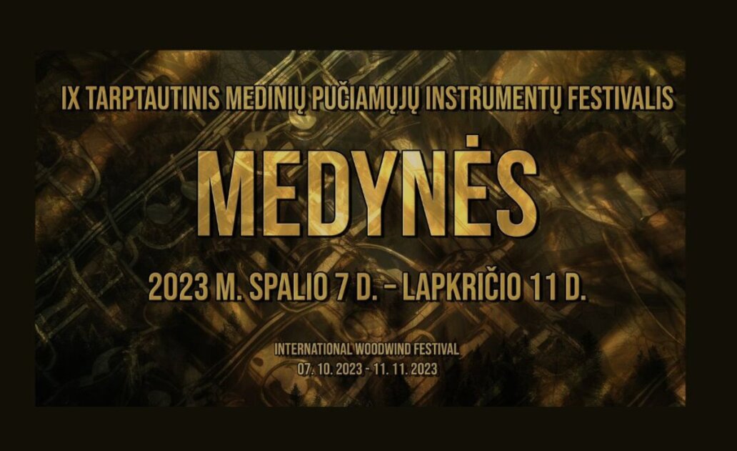 Marijampolėje  prasideda devintasis medinių pučiamųjų instrumentų festivalis „Medynės“ 