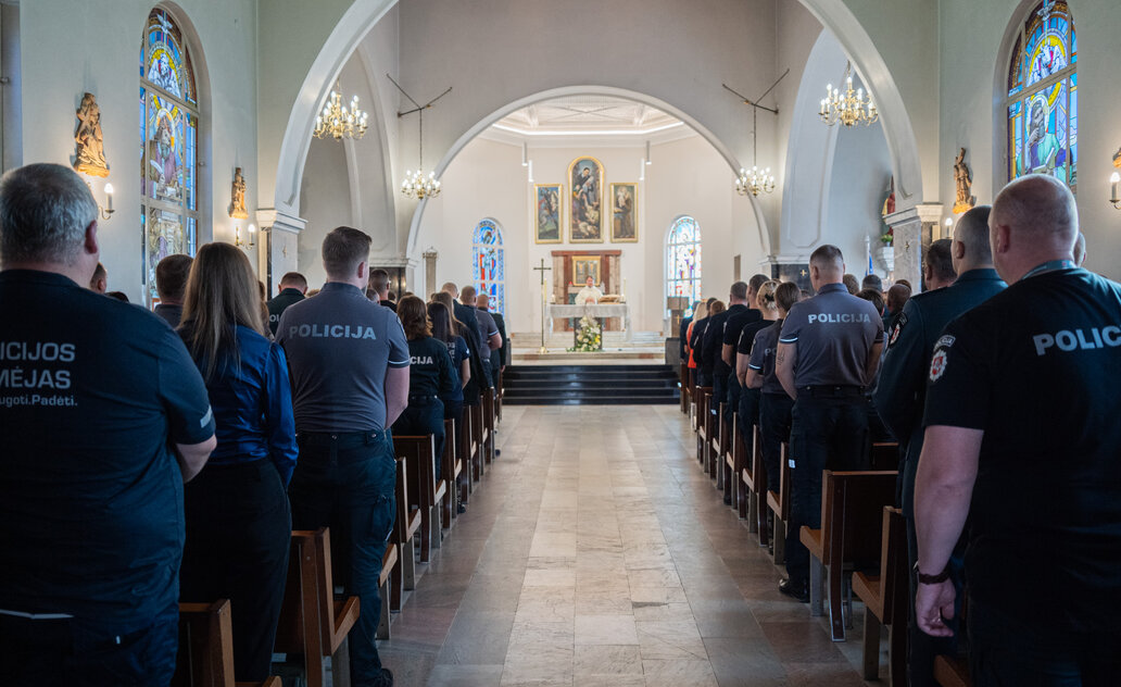 Policijos dienos minėjimas Marijampolėje