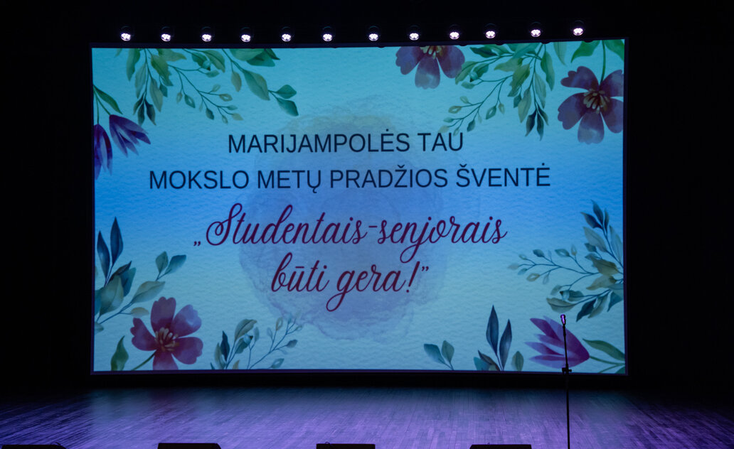Marijampolės Trečiojo amžiaus universitetas pradėjo naujus mokslo metus