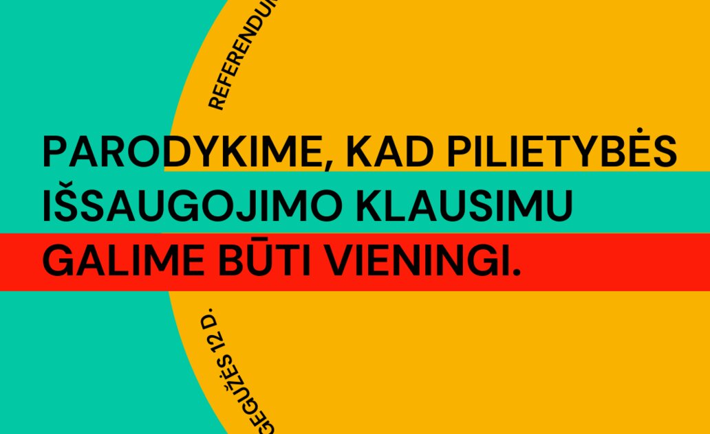 Referendumas dėl Lietuvos pilietybės išsaugojimo