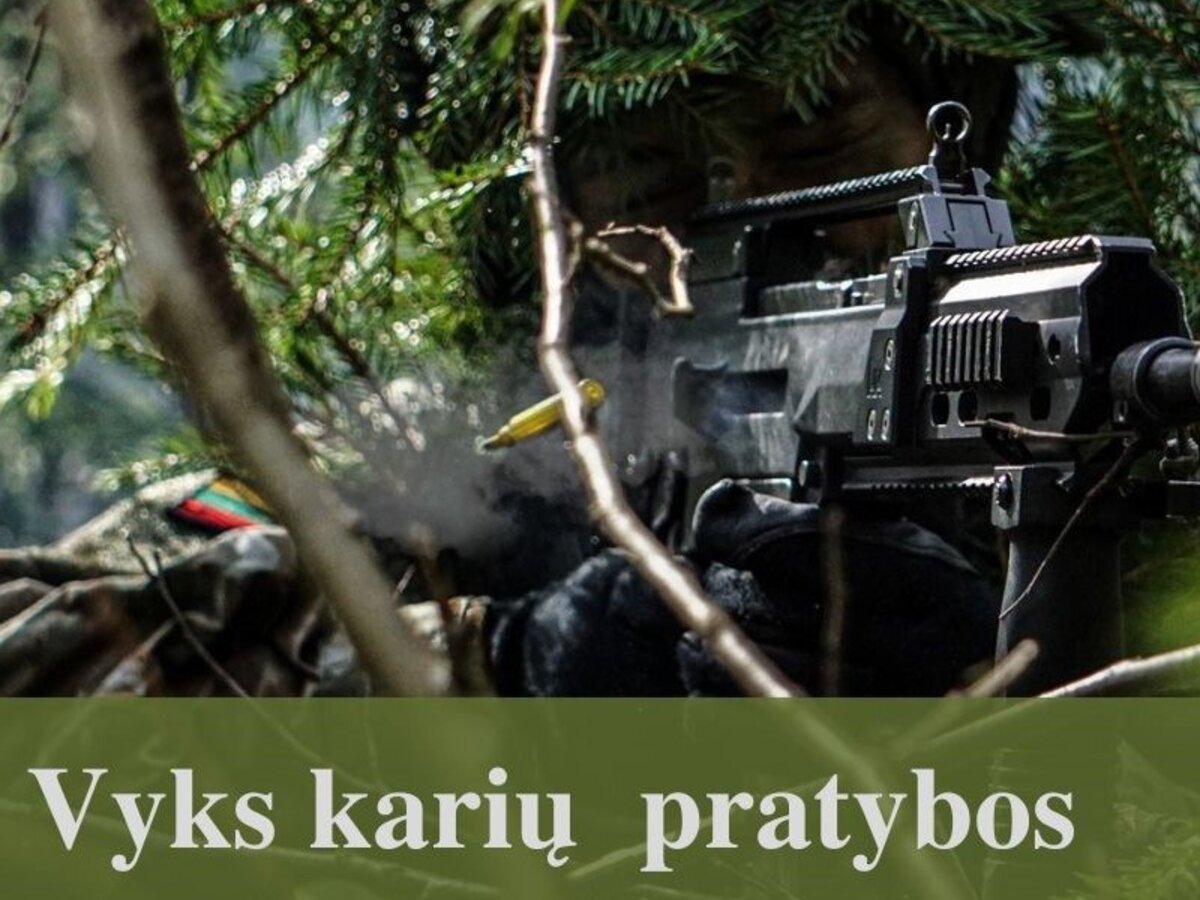 PĖSTININKŲ KUOPOS LAUKO TAKTIKOS PRATYBOS