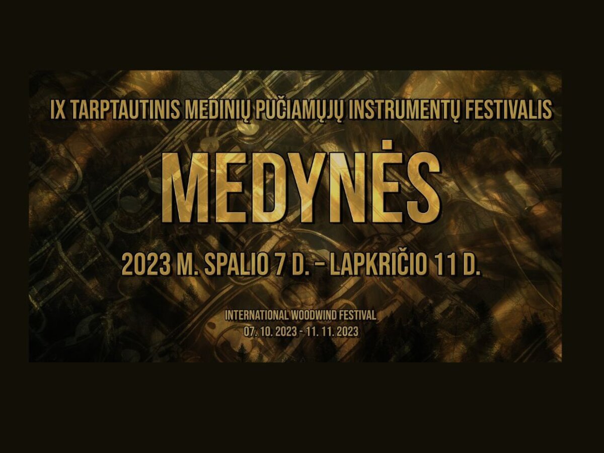 Marijampolėje  prasideda devintasis medinių pučiamųjų instrumentų festivalis „Medynės“ 