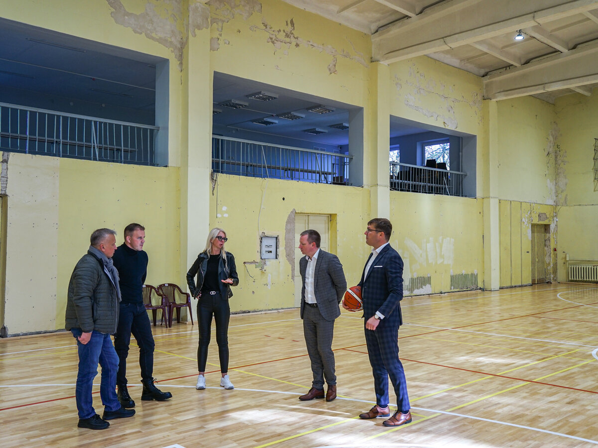Marijampolėje toliau gerinamos sąlygos sportininkams!