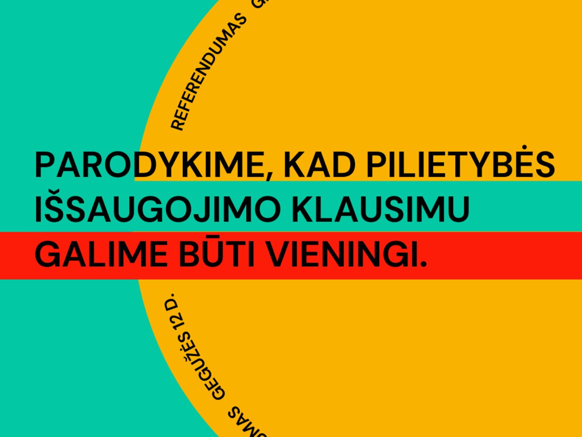 Referendumas dėl Lietuvos pilietybės išsaugojimo