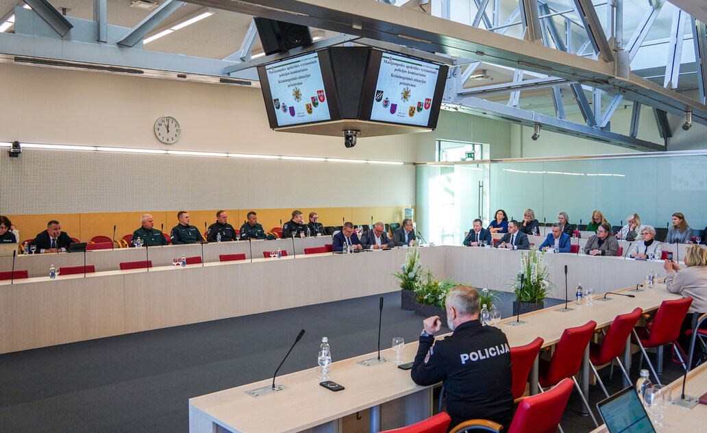 Marijampolėje vyko LR Seimo Teisės ir teisėtvarkos komiteto išvažiuojamasis posėdis