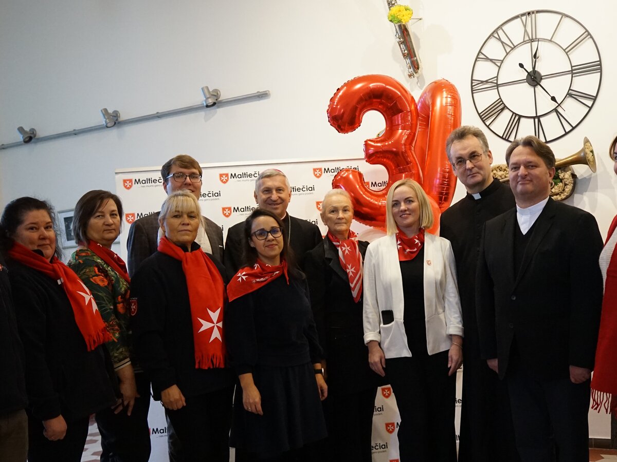 Marijampolės maltiečiai minėjo veiklos 30-metį