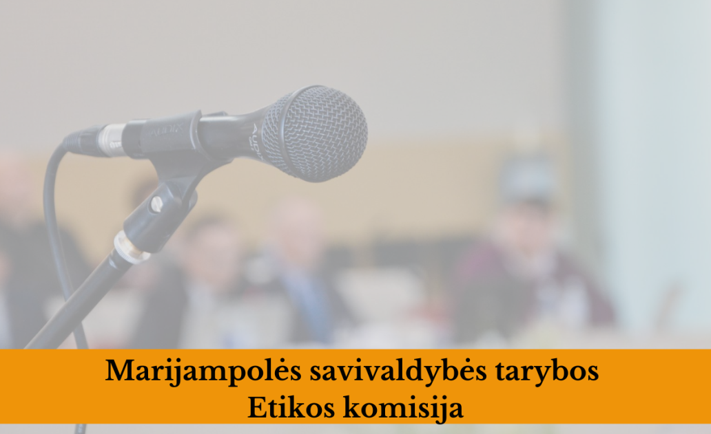 2024-01-22 Marijampolės savivaldybės tarybos Etikos komisijos posėdis
