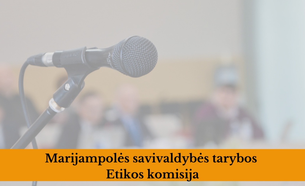 2024-01-22 Marijampolės savivaldybės tarybos Etikos komisijos posėdis
