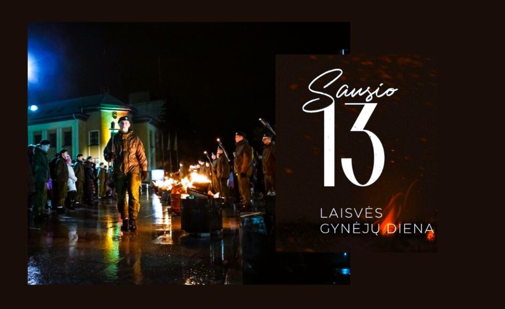 Kviečiame kartu  paminėti Sausio 13-ąją – Laisvės gynėjų dieną 