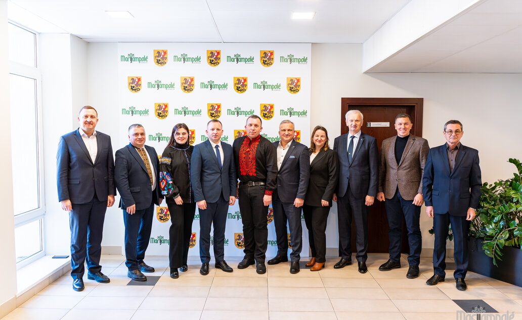 Savivaldybėje lankosi ukrainiečiai iš susigiminiavusio Červonogrado  miesto 