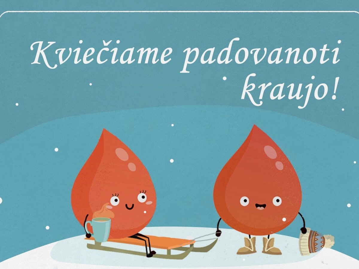 Kviečia kraujo donorystės akcija Marijampolėje!