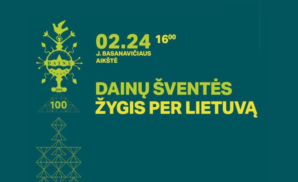 Dainų šventės žygis atkeliauja į Marijampolę 