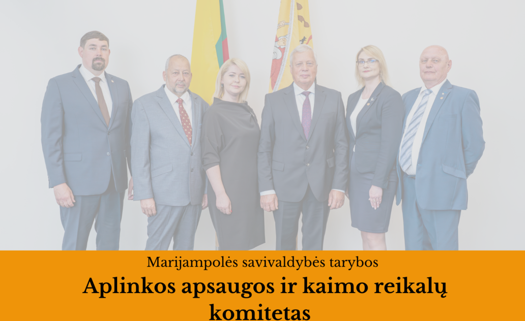 2024-02-22 Marijampolės savivaldybės tarybos Aplinkos apsaugos ir kaimo reikalų komiteto posėdis