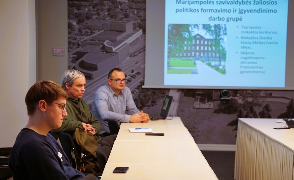 Aplinkai draugiška Marijampolė: „žalieji lapeliai“  įmonėms ir tvariausios mokyklos konkursas