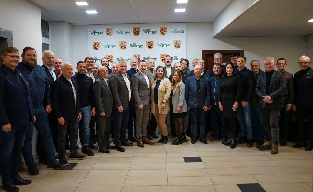 Savivaldybėje lankėsi Marijampolės „Rotary“ klubo nariai   