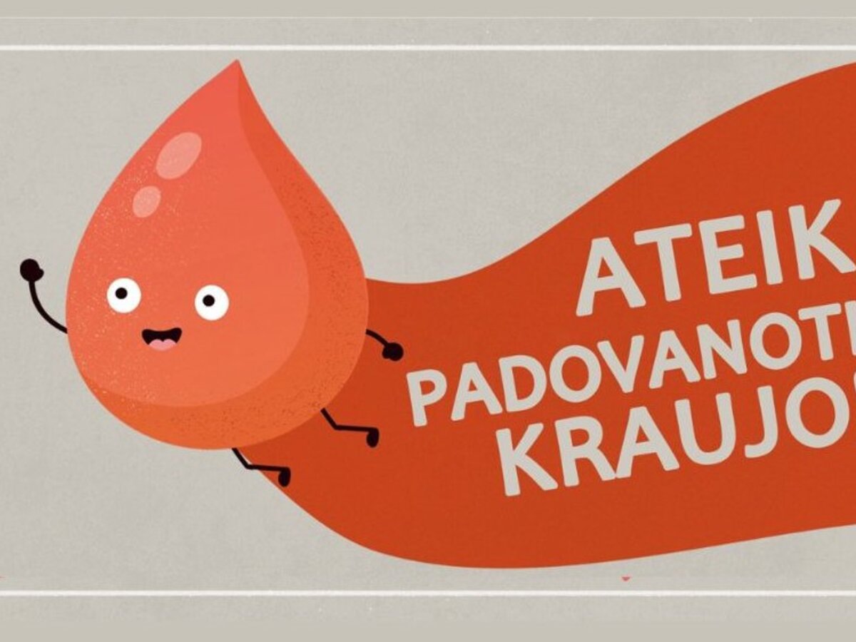 Kviečia kraujo donorystės akcija Marijampolėje