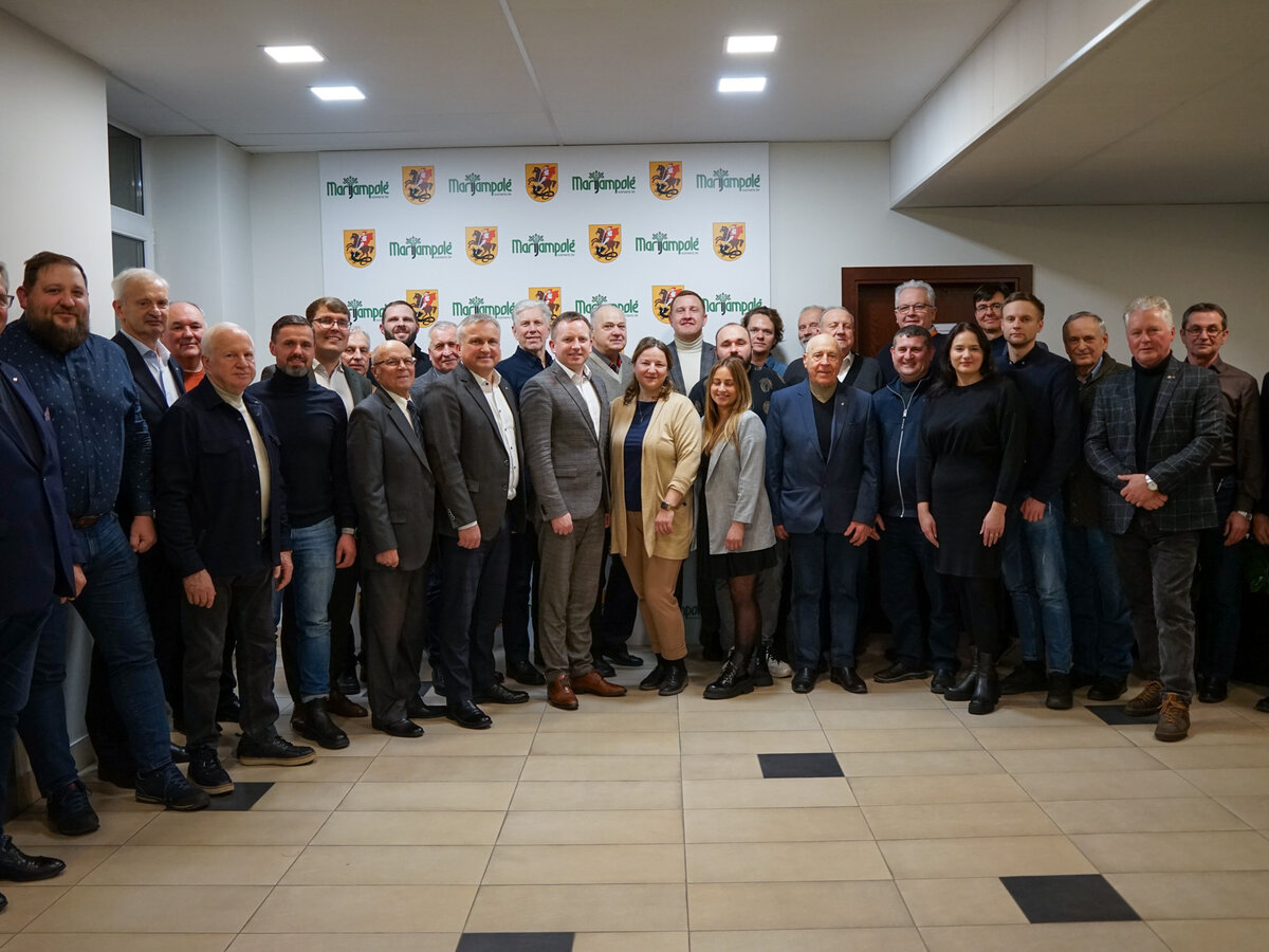 Savivaldybėje lankėsi Marijampolės „Rotary“ klubo nariai   
