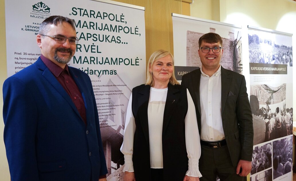  Atidaryta paroda „Starapolė, Marijampolė, Kapsukas... ir vėl Marijampolė“ 
