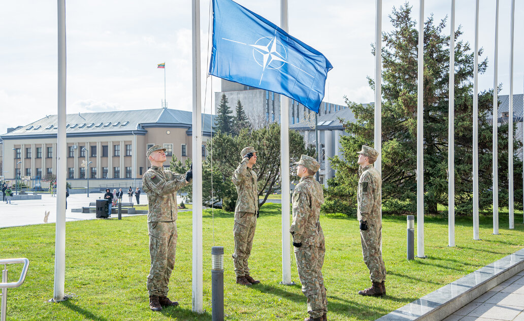 Marijampolėje paminėta Lietuvos narystės NATO 20 metų sukaktis
