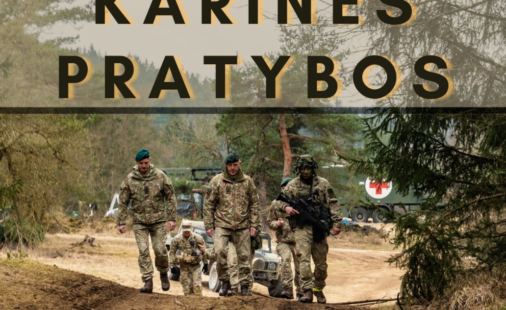 Balandžio 2–14 dienomis vyks karinės pratybos