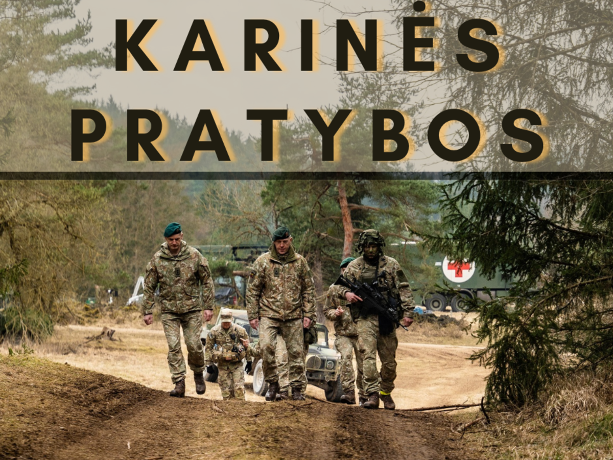 Balandžio 2–14 dienomis vyks karinės pratybos