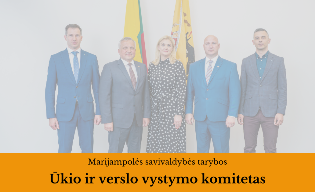 2024-04-22 Marijampolės savivaldybės tarybos Ūkio ir verslo vystymo komiteto posėdis