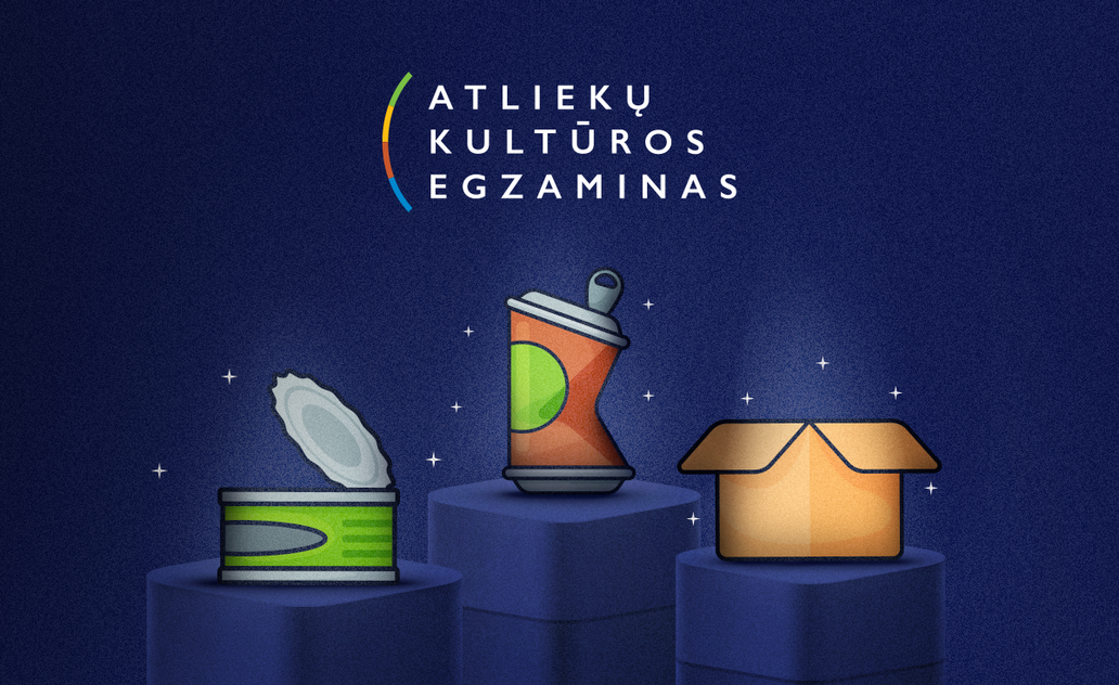 Pasižymėkite datą – balandžio 25 dieną įvyks tradicinis „Atliekų kultūros“ egzaminas