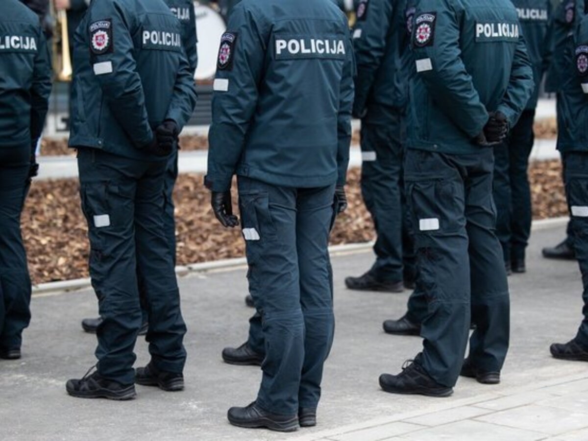 Policija rengia pratybas