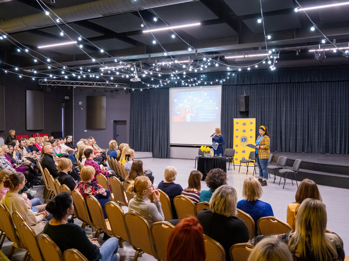 Konferencija KAIP ATRAKINTI GALIAS?