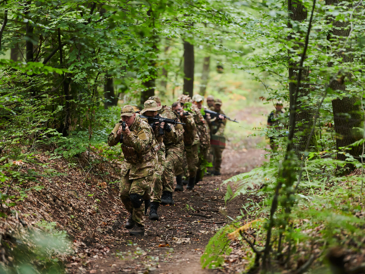 Pėstininkų brigados „Geležinis vilkas“ pratybos