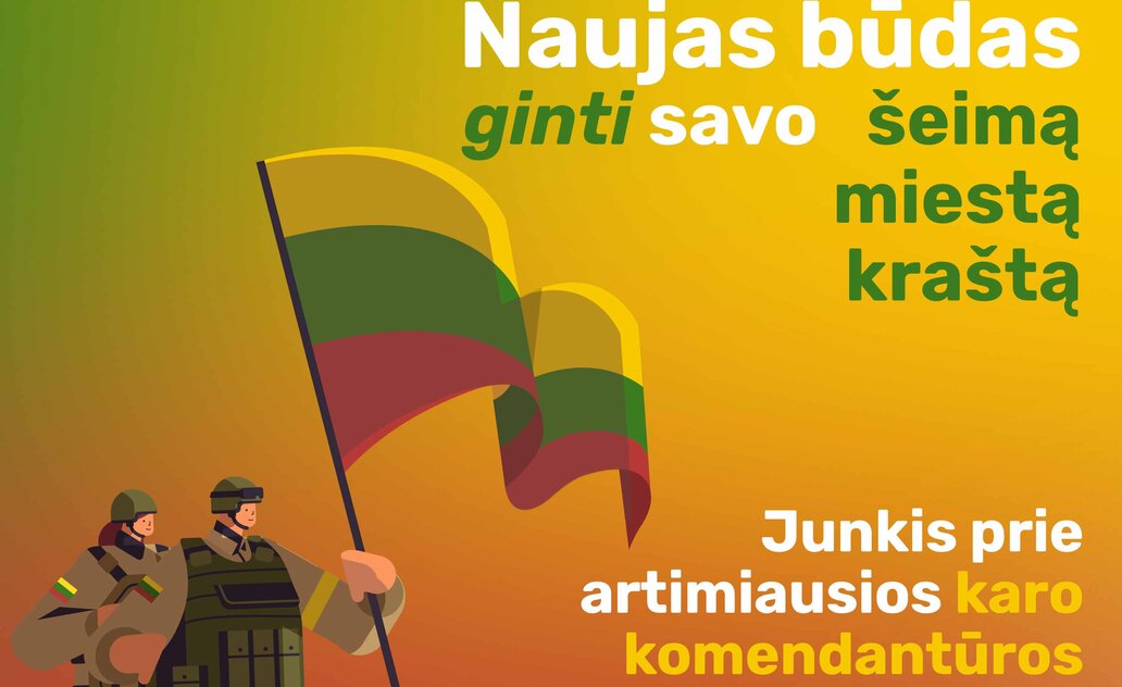 Kvietimas jungtis prie artimiausios karo komendatūros