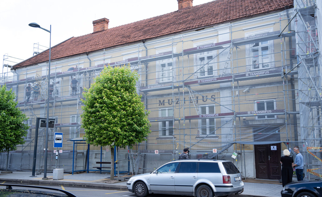 Marijampolės krašto ir Prezidento Kazio Griniaus muziejus keičia  savo „rūbą“ 