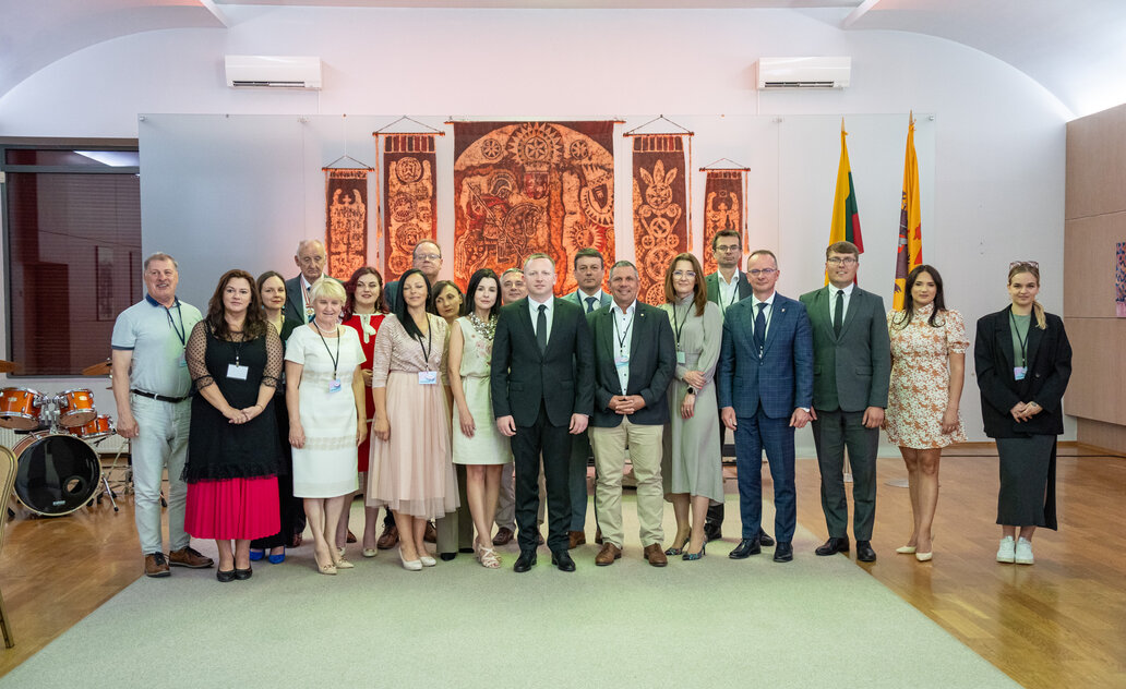 Miesto šventėje sulaukta užsienio šalių delegacijų ir susigiminiavusio Ukrainos Červonogrado...