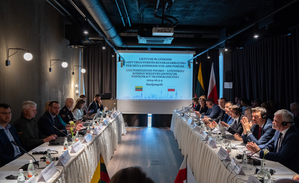 Lietuvos ir Lenkijos tarpvyriausybinės bendradarbiavimo per sieną komisijos posėdis