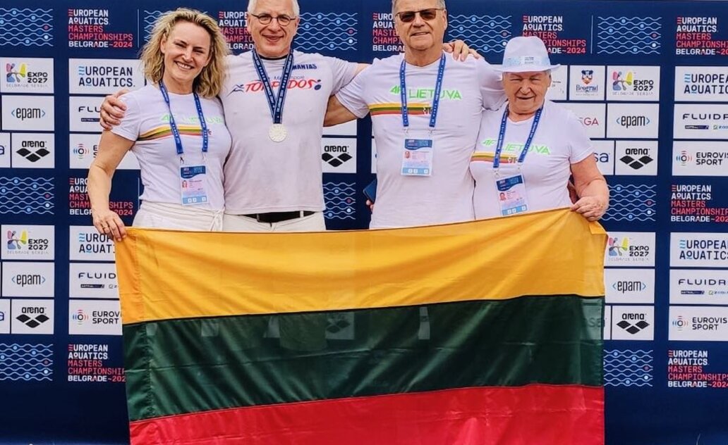 Marijampolės „Torpedos“ klubo plaukikai iš Europos čempionato grįžo su sidabro medaliu