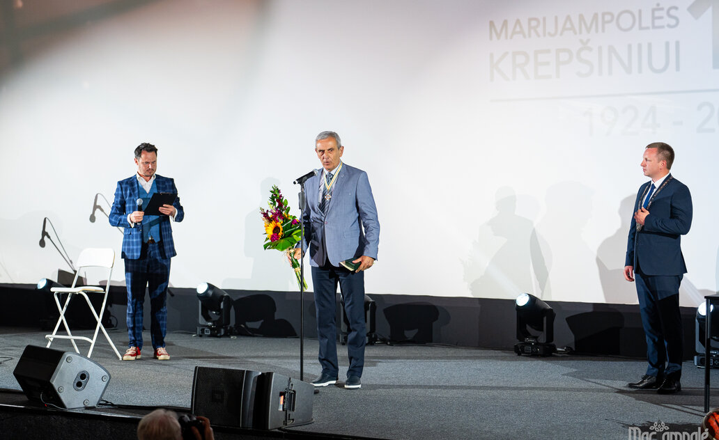 Marijampolėje iškilmingai paminėtas krepšinio 100-metis