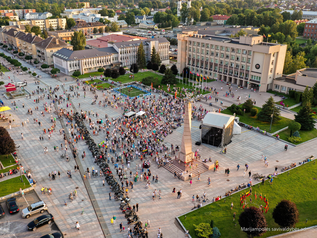 Valstybės dieną Marijampolėje vyks koncertai ir skambės „Tautiška giesmė“