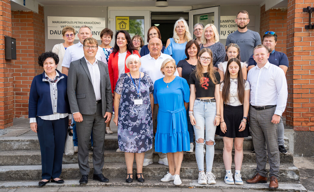 Atidaryta atnaujinta Daukšių biblioteka