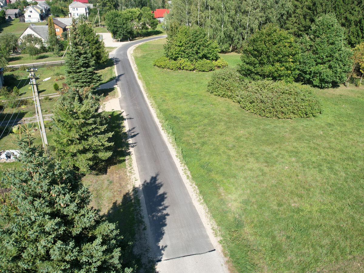 Įsibėgėja kaimiškų vietovių infrastruktūros darbai
