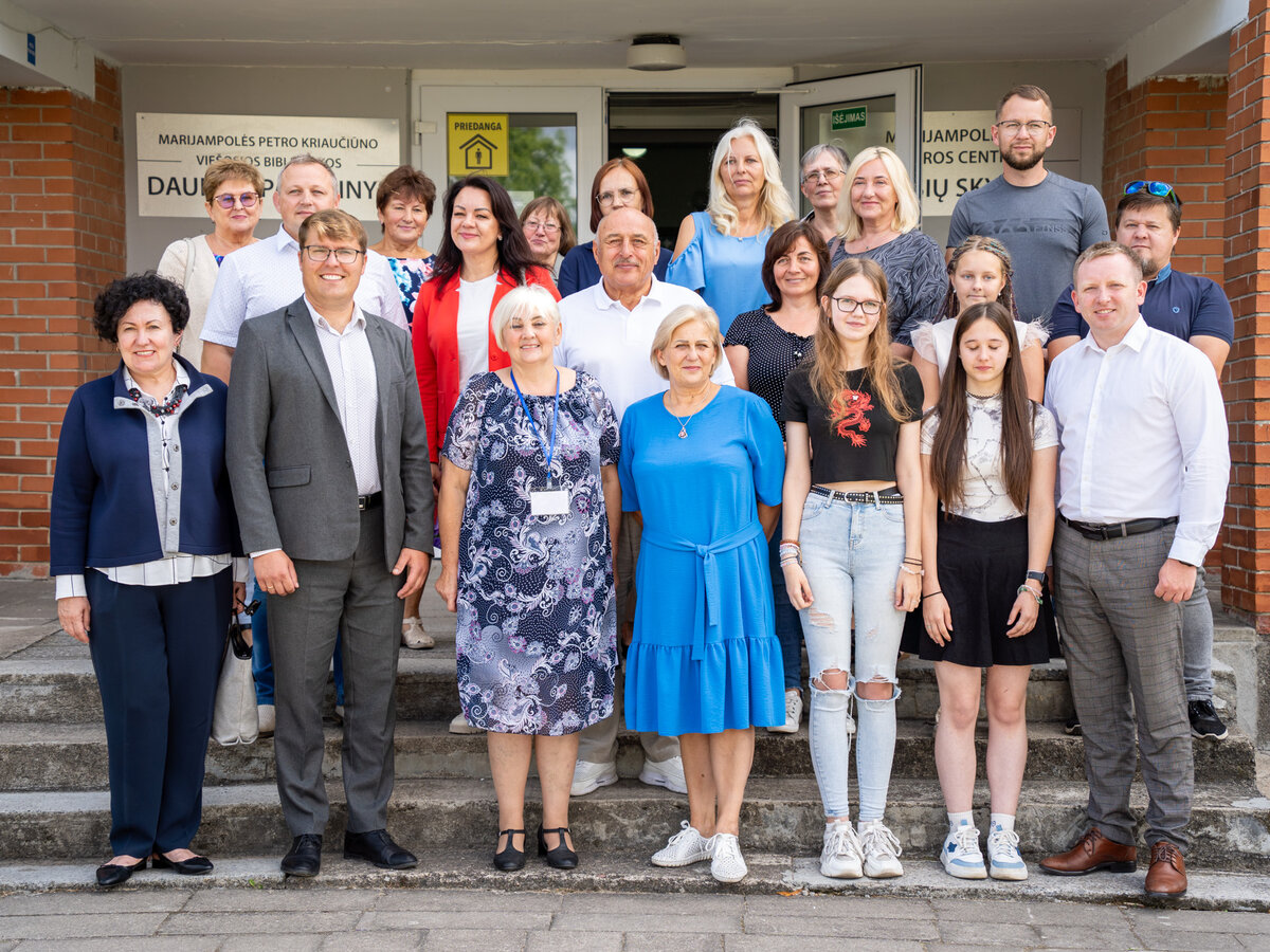 Atidaryta atnaujinta Daukšių biblioteka