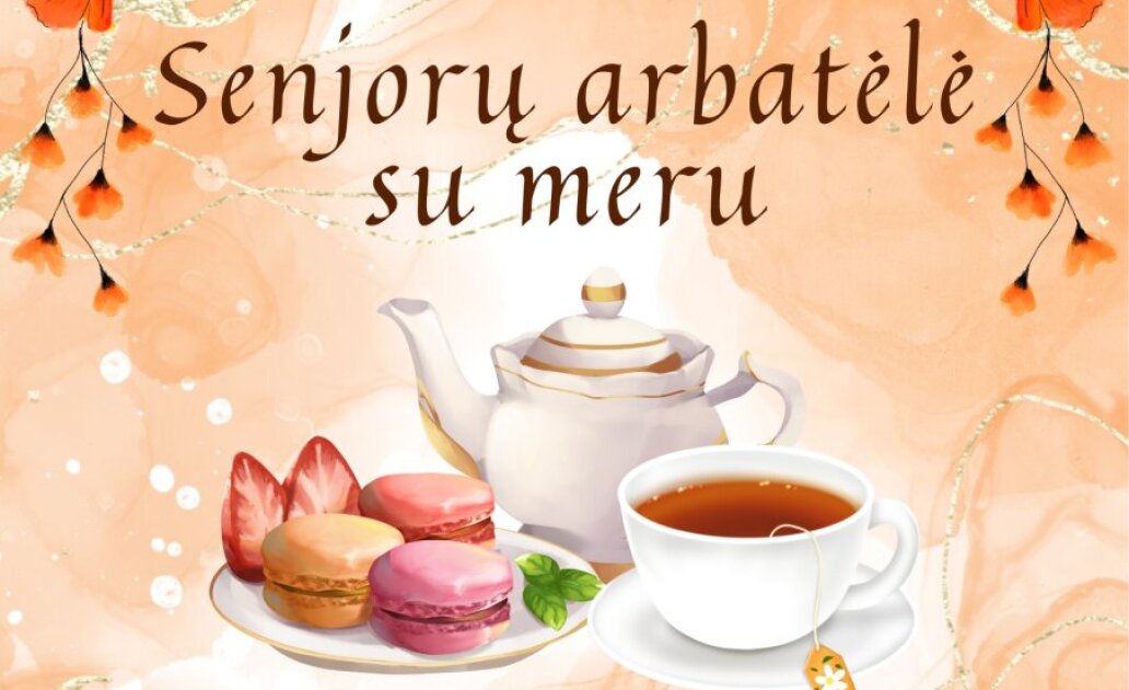 Senjorų arbatėlė su meru