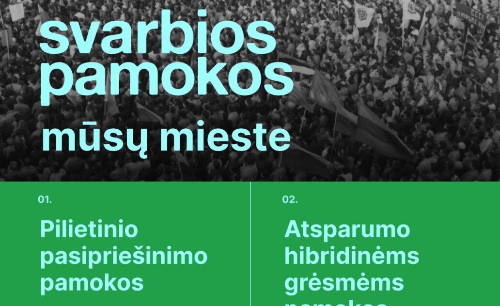 Primename, vyks nemokami Pilietinio pasipriešinimo ir Atsparumo hibridinėms grėsmėms mokymai