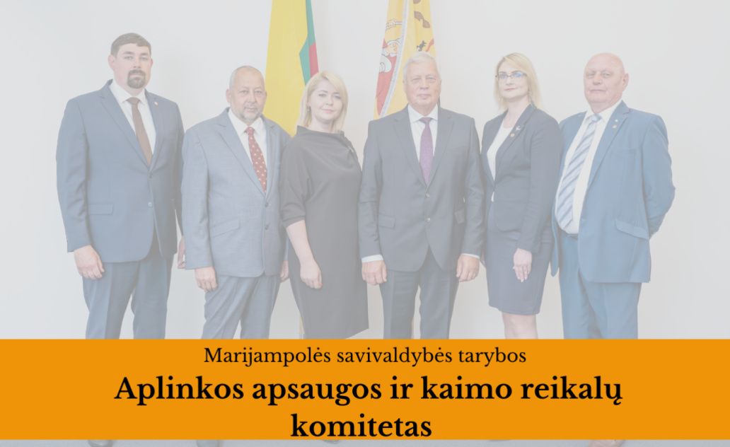 2024-09-26 Marijampolės savivaldybės tarybos Aplinkos apsaugos ir kaimo reikalų komiteto posėdis