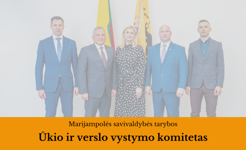 2024-09-24 Marijampolės savivaldybės tarybos Ūkio ir verslo vystymo komiteto posėdis