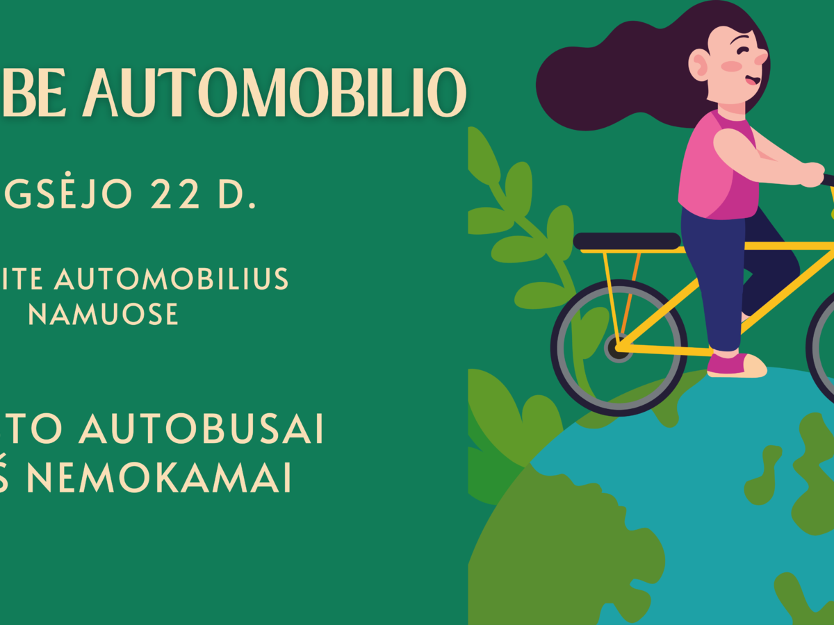 Europos judumo savaitės proga – nemokamas miesto viešasis transportas