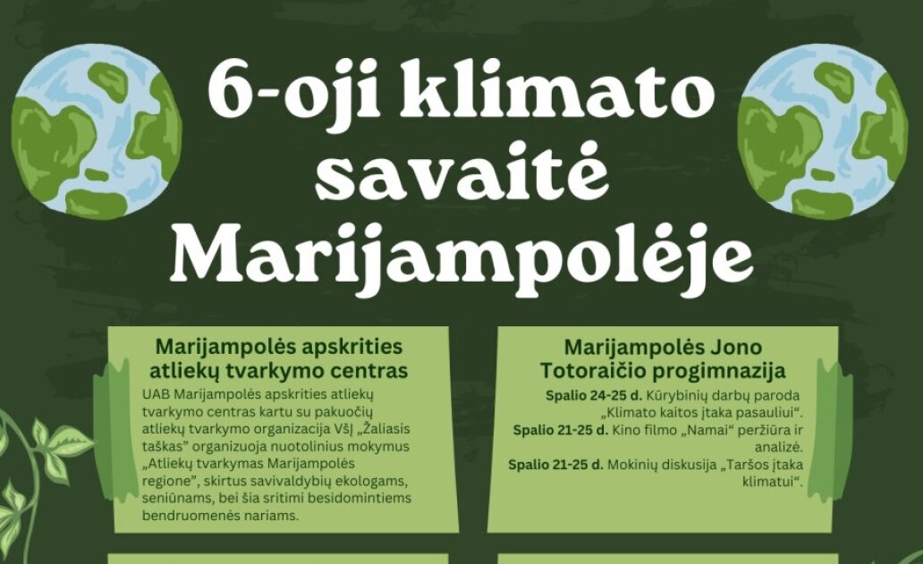 6-oji Klimato savaitė