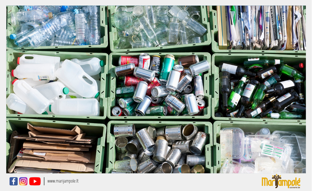 KAIP TINKAMAI RŪŠIUOTI? PLASTIKO/METALO KONTEINERIS