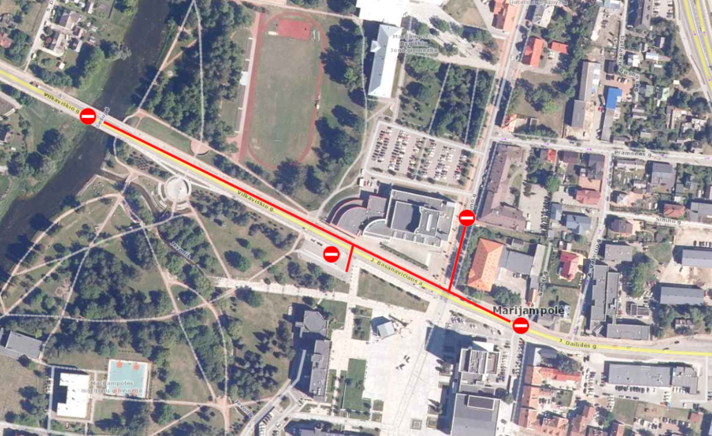 Derliaus šventės „Sūduvos kraitė 2024“ metu Marijampolėje bus vykdomi eismo ribojimai