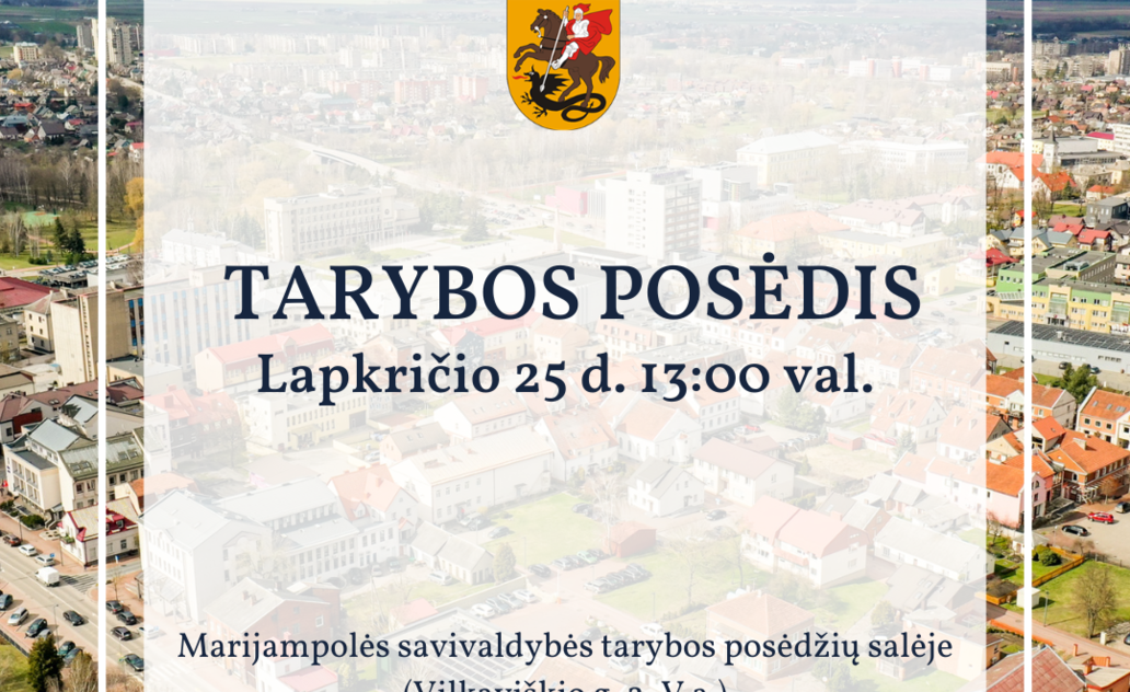 2024-11-25 Marijampolės savivaldybės tarybos 19-asis posėdis