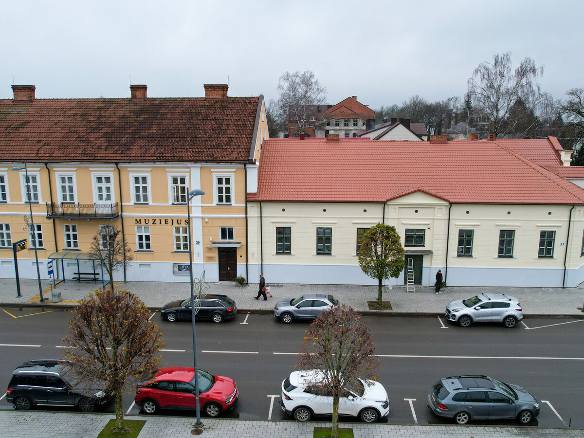 Marijampolės krašto ir Prezidento Kazio Griniaus muziejus išorės atnaujinimas baigtas